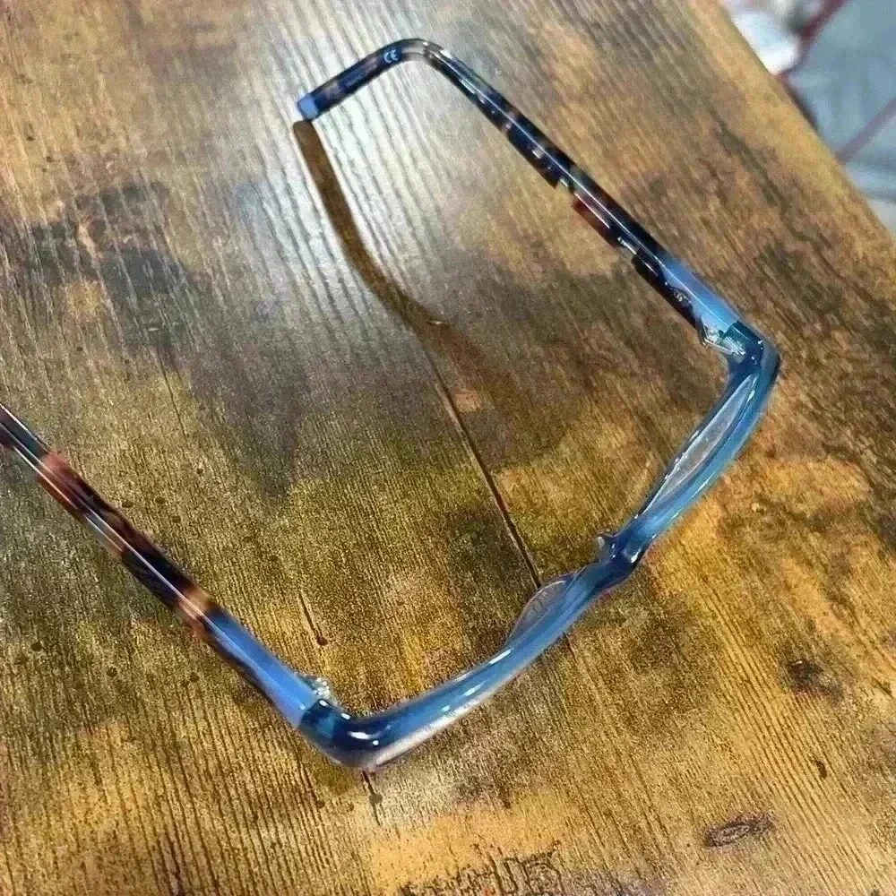 Marchon NYC Downtown Monroe 434 Blue Women’s Eyeglasses Frames Only 51-16-135 - Picture 5 of 8